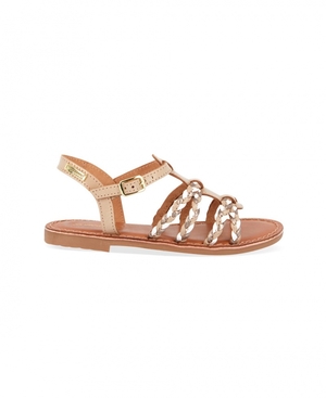 Sandales Les Tropeziennes BAIA Nude Multico Enfant|UVDS-65309110